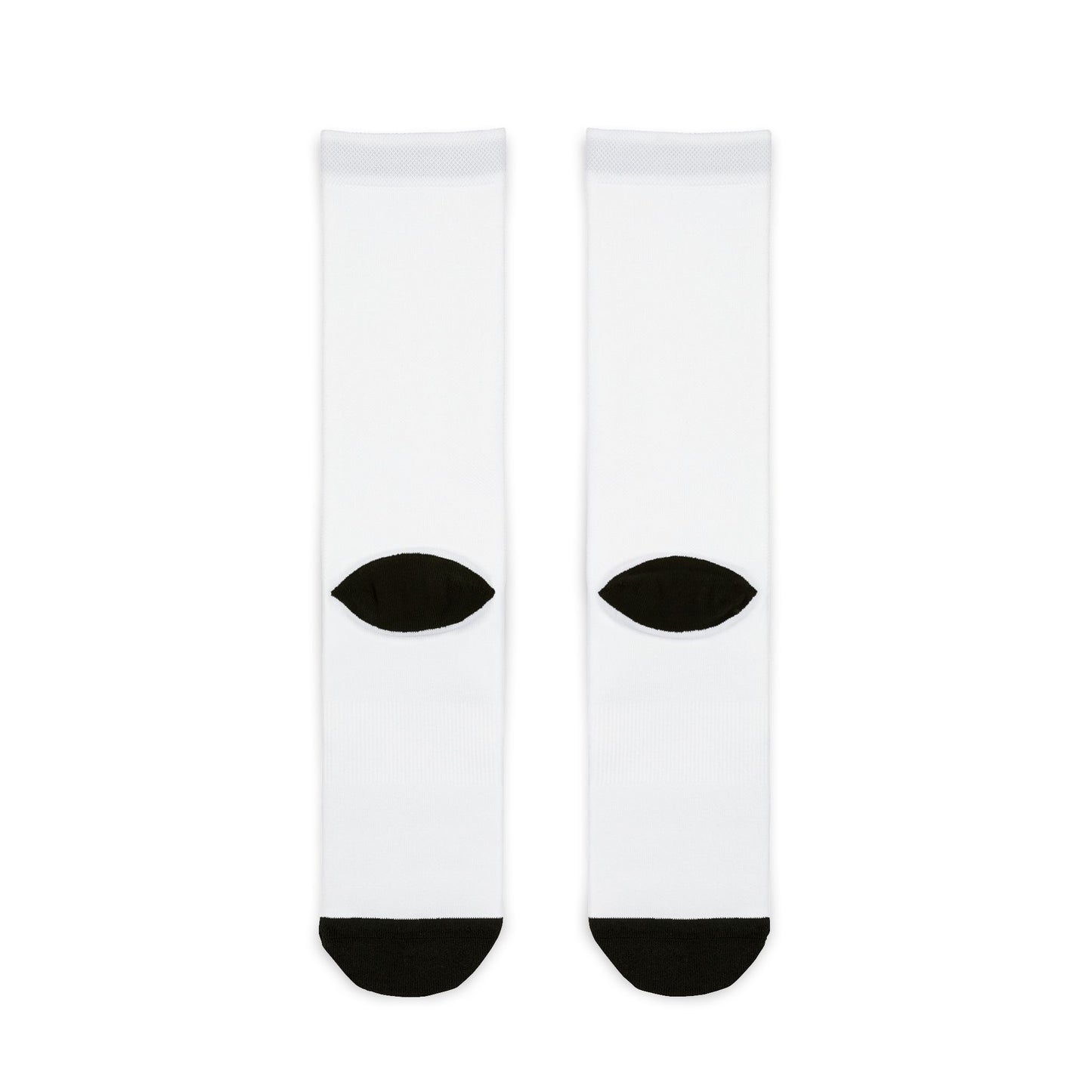 Custom Sublimation Crew Socks - Personalized Text Athletic Socks