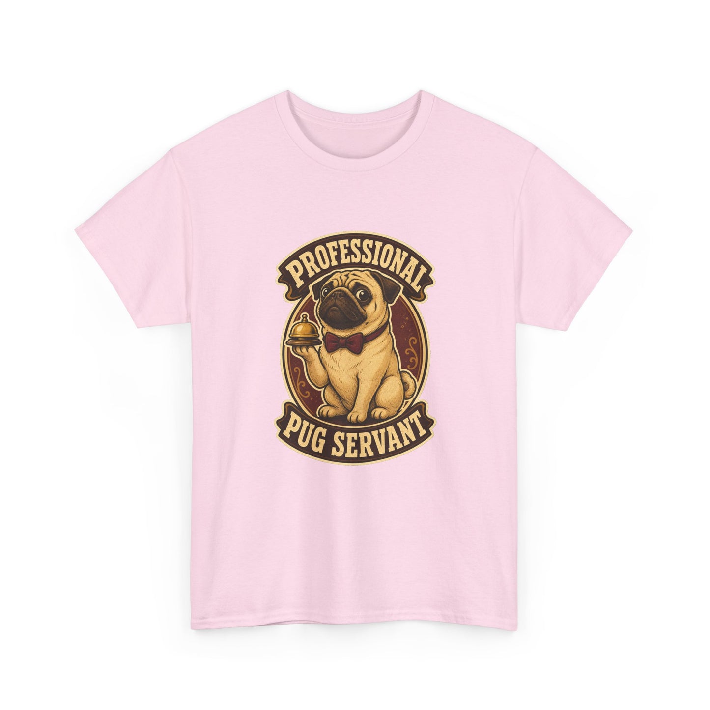 Professional Pug Servant Vintage Graphic T-Shirt