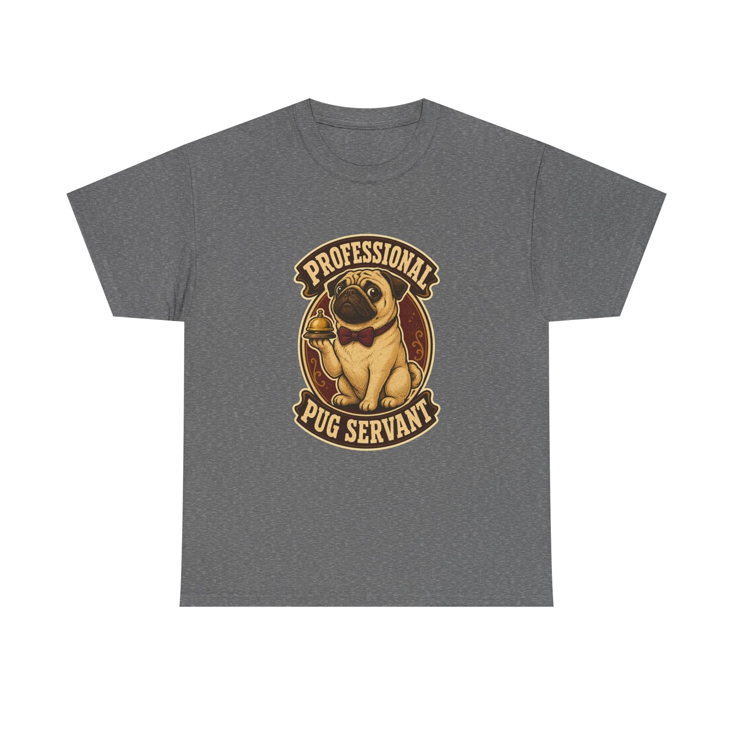 Professional Pug Servant Vintage Graphic T-Shirt