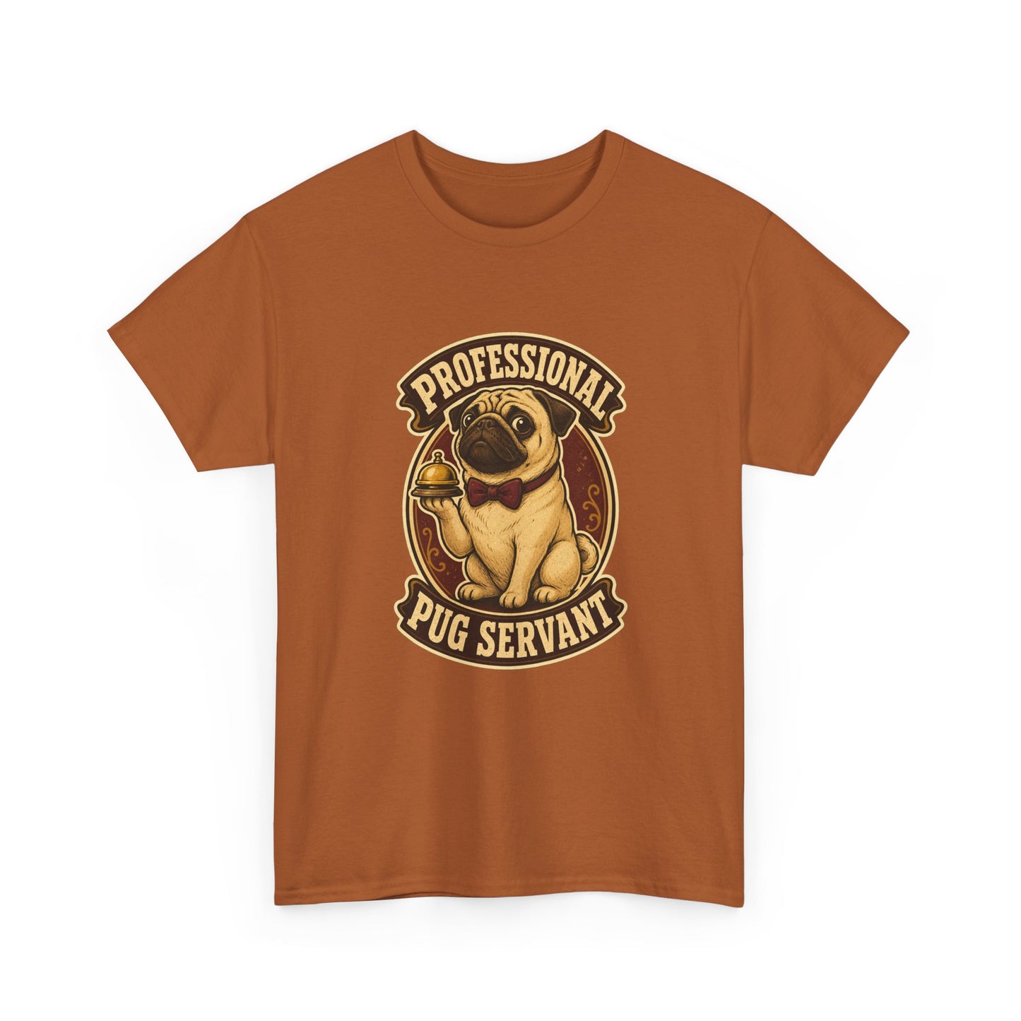 Professional Pug Servant Vintage Graphic T-Shirt