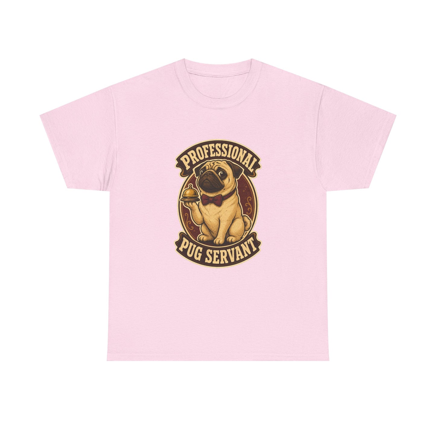 Professional Pug Servant Vintage Graphic T-Shirt