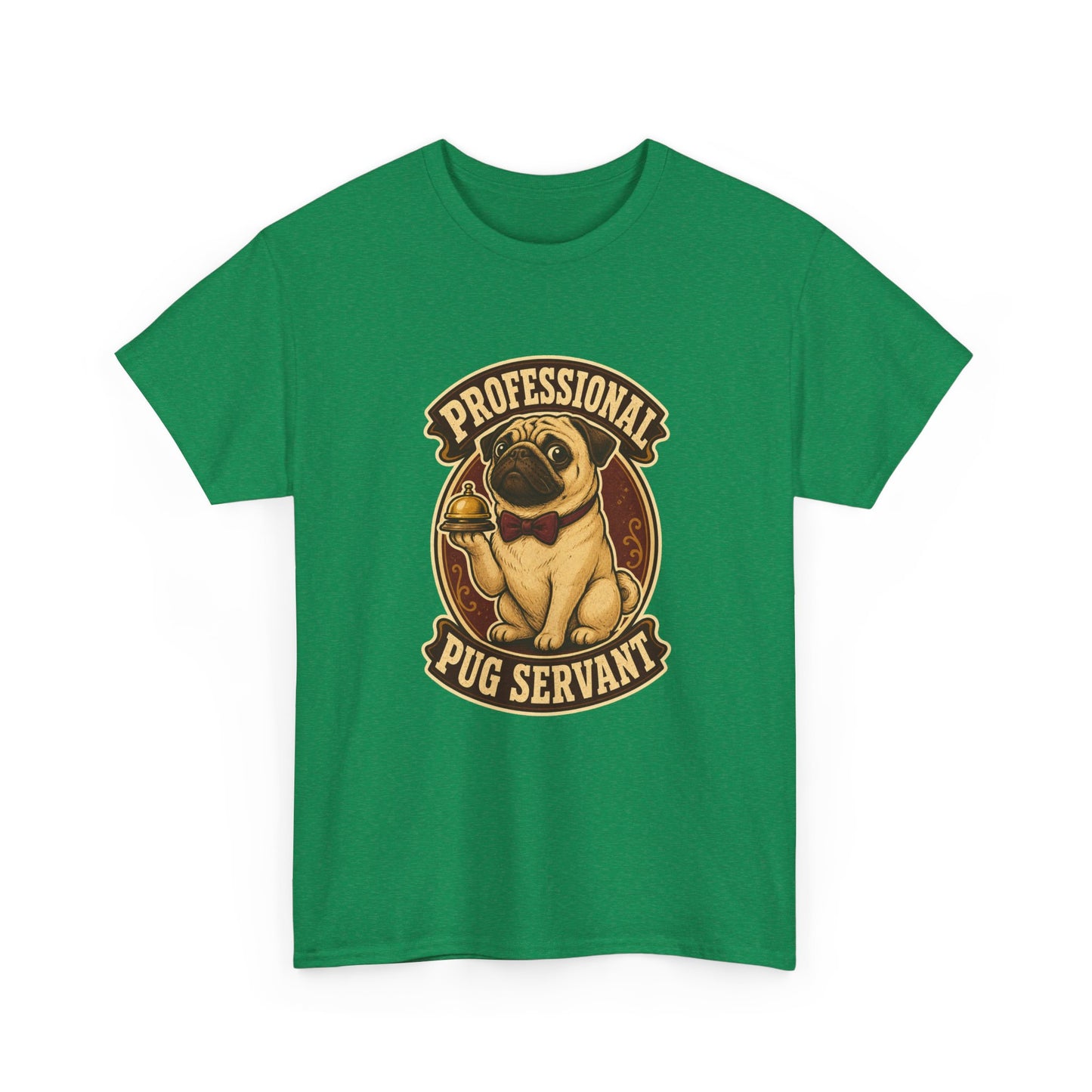 Professional Pug Servant Vintage Graphic T-Shirt