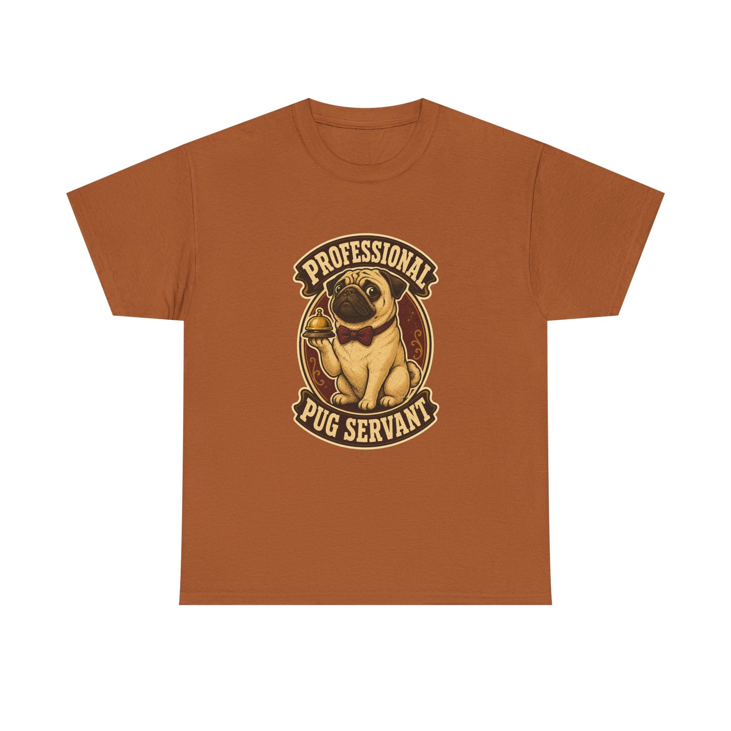 Professional Pug Servant Vintage Graphic T-Shirt